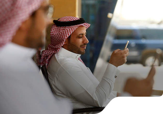 Business meeting with GCC professionals