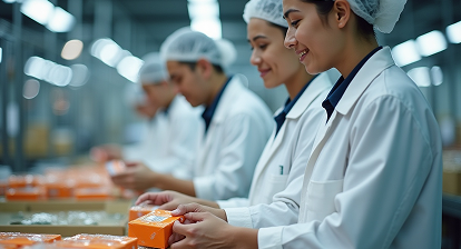 GCC manufacturing engineers working on factory line