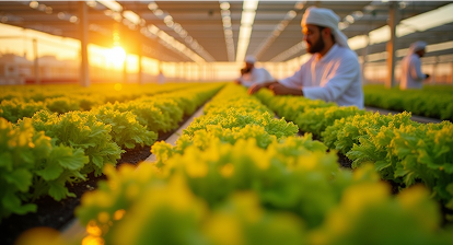 Saudi professionals discussing investment strategy